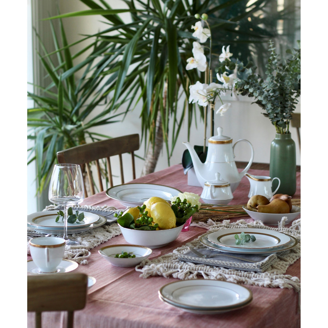Noritake Charlotta 60-Piece Dinnerware Set, Service for 12